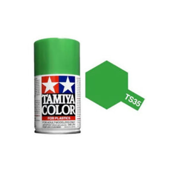 Tamiya Spray Lacquer TS-35 Park Green TAM85035 Lacquer Primers & Paints