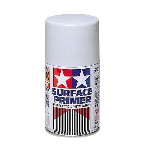 Tamiya Surface Spray Primer Gray TAM87026 Lacquer Primers & Paints