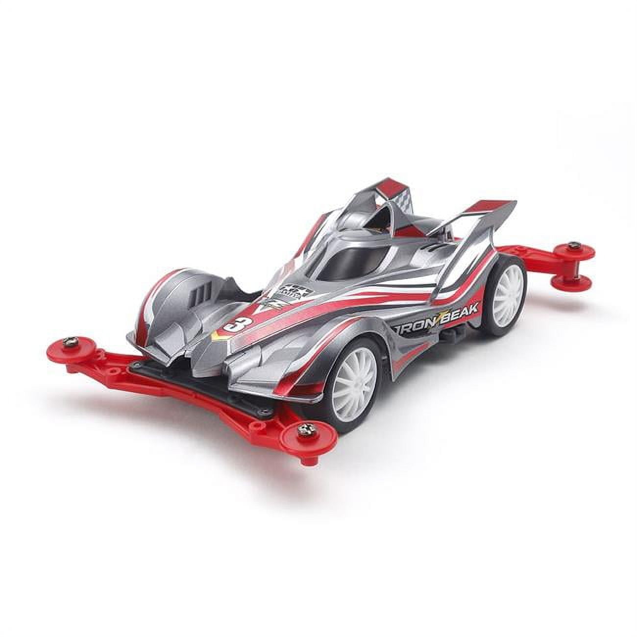Tamiya TAM18098 1 by 32 Scale JR Mini 4WD Iron Beak Kit with VZ