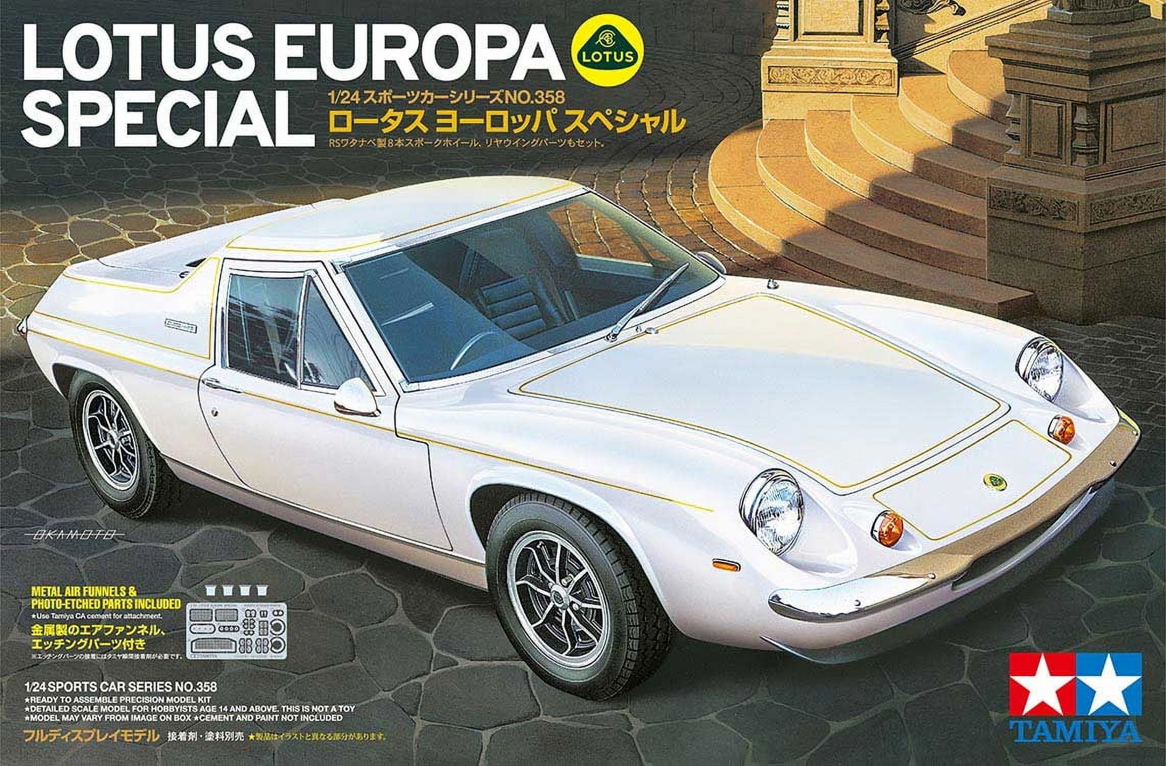 Tamiya TAM24358 1-24 Scale Lotus Europa Special Model Car
