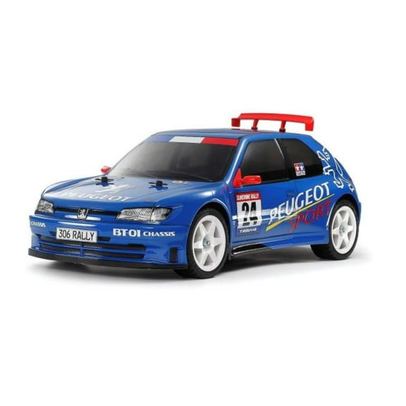 Tamiya TAM58746 1- 10 Scale Race Peugeot 306 Maxi BT-01 Model Car