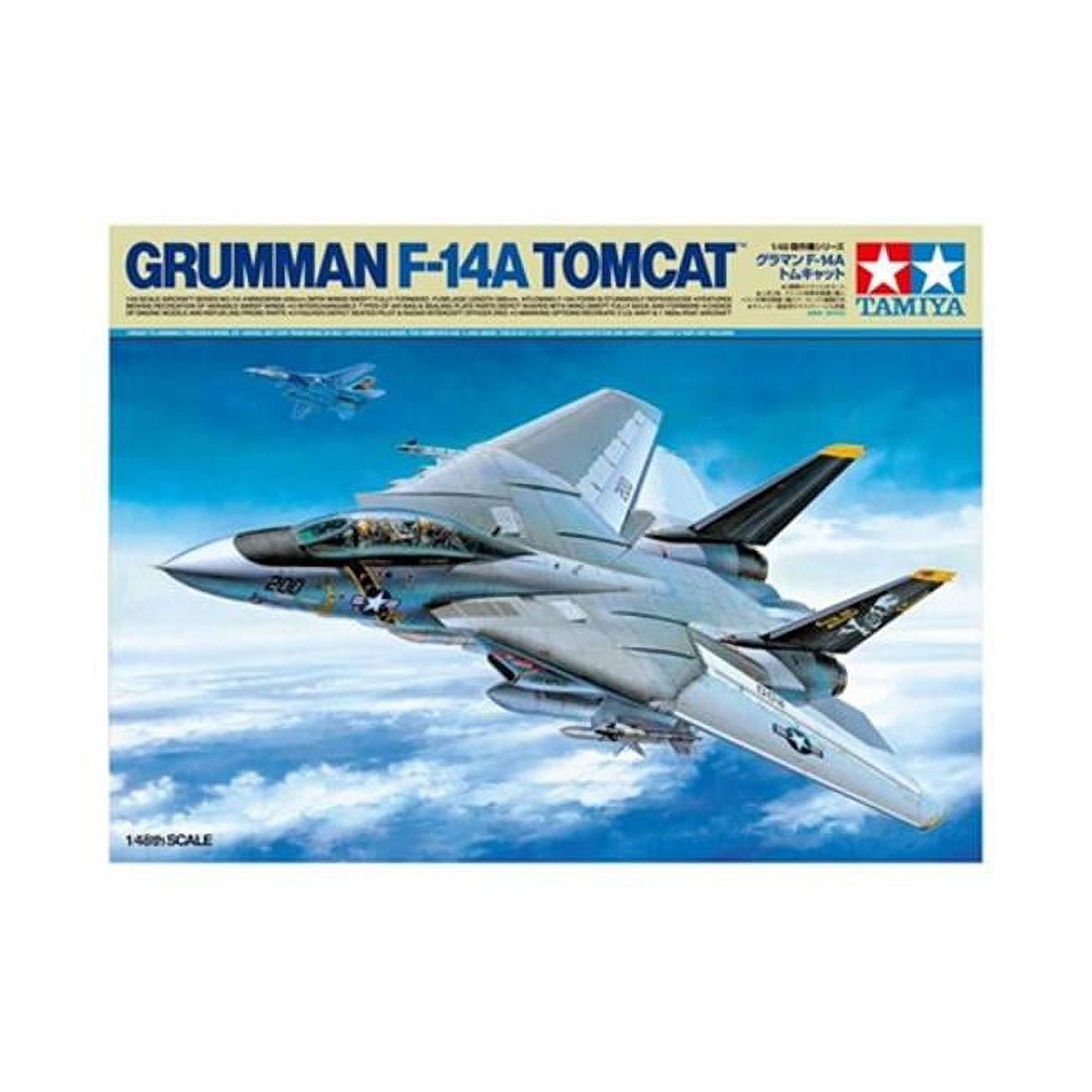 Tamiya TAM61114 1-48 Grumman F-14A Tomcat - Airplane Model Kit 