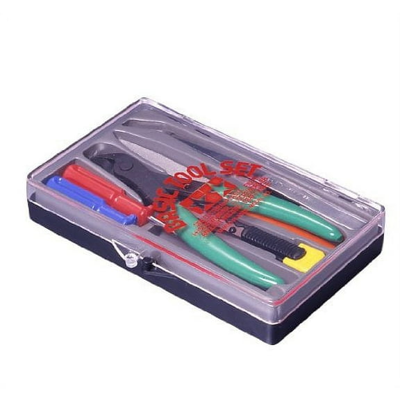 Tamiya TAM74016, Basic Tool Set "Finish" Tool Set, 6 Piece Pack