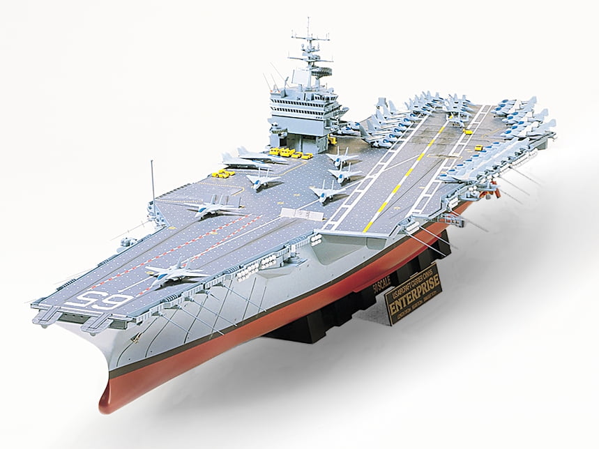 Tamiya 1/350 Uss Enterprise Aircraft Carrier Plastic Model Kit