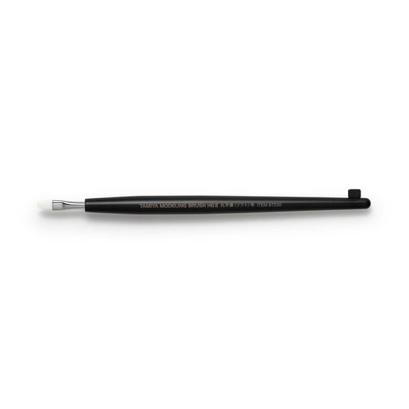 Tamiya Tamiya Modeling Brush HG II Rounded Flat Brush Soft Medium TAM87230