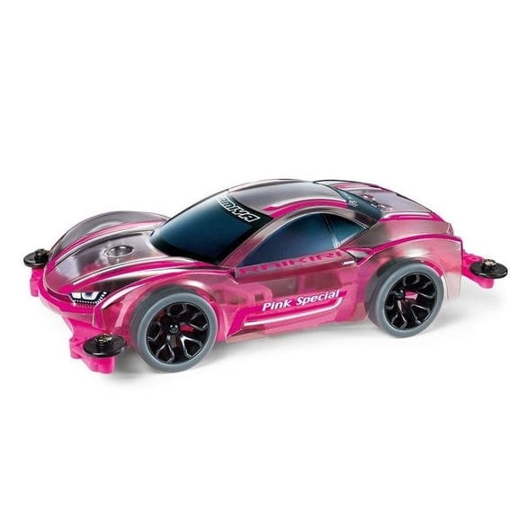 Tamiya TAM95486 JR Raikiri Special Edition Mini 4WD Model Kit, Pink