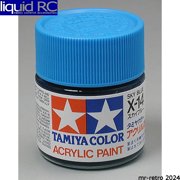 Tamiya USA TAM81014 Acrylic X14 Gloss Sky Blue