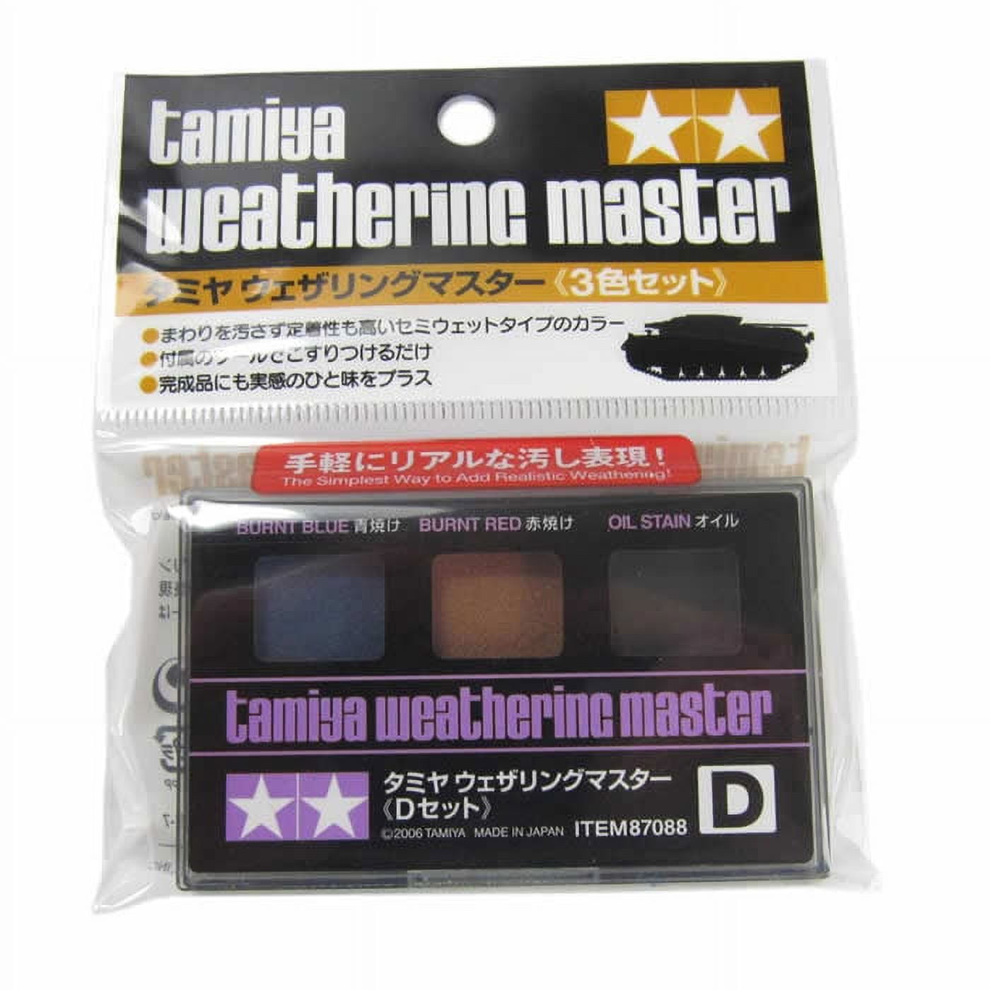 Tamiya Weathering Master Set D TAM87088 Plastics Paint Acrylic