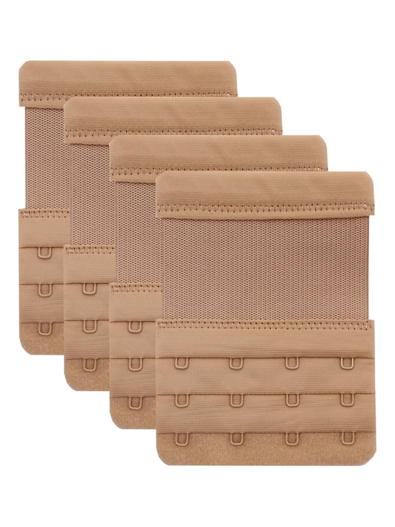 4-Hook Bra Extenders, Stretchy and Comfortable Bra Strap Extender