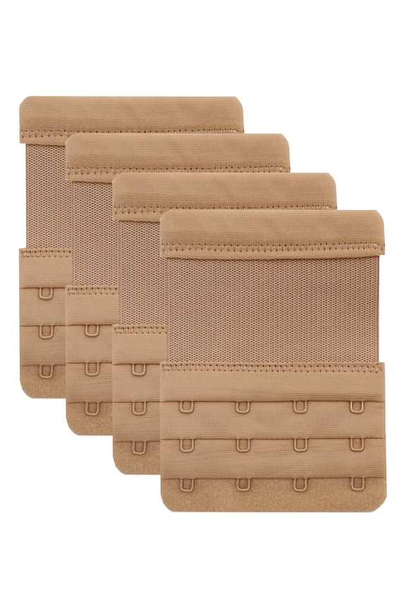 4-Hook Bra Extenders, Stretchy and Comfortable Bra Strap Extender