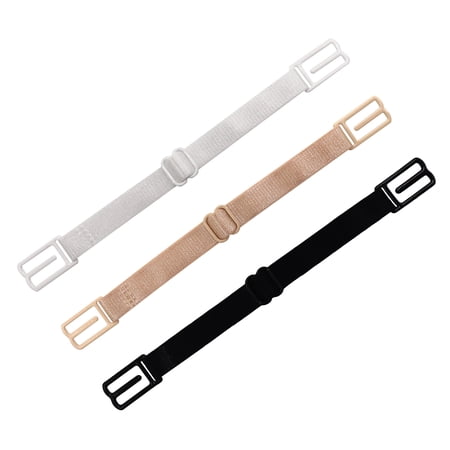 Tamlien Elastic Shoulder Straps with Metal-Wrapped Rubber Buckles, Bra Strap Clips Holder, Multiple Colors, 3-Pack price history and forecast - Tamlien