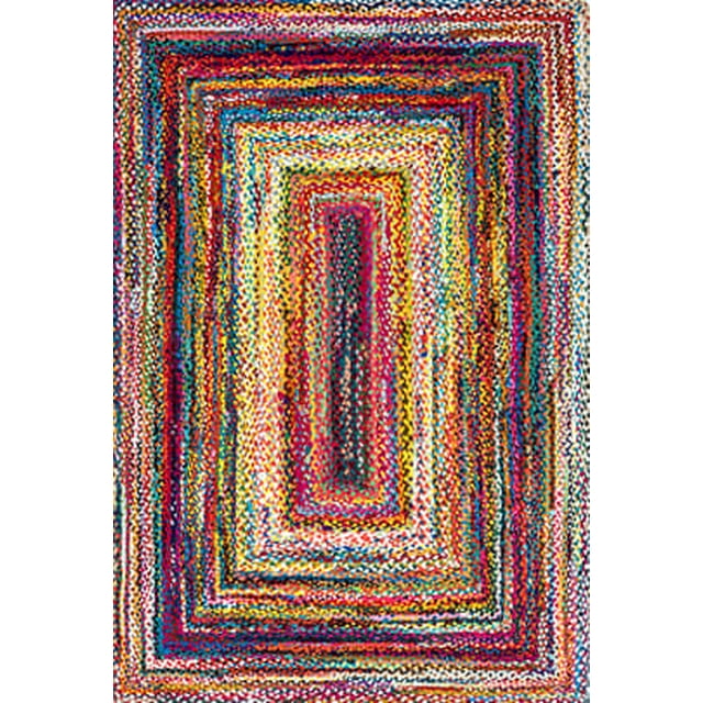 Tammara Hand-Braided Area Rug, 8' Round