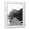 thumbnail image 1 of Tammy Putman 4x24 White Modern Wood Framed Wall Art Titled - Docked II, 1 of 5
