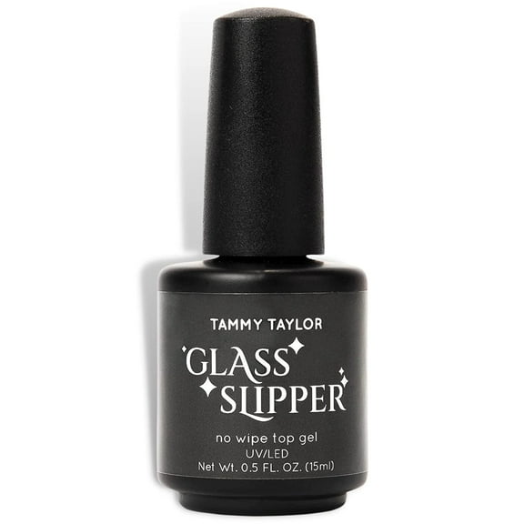 TAMMY TAYLOR - Glass Slipper Nail Coat - Glass Shine Top Coat - Smooth Finish - Enhances Nail Color & Extends Wear – 15ml