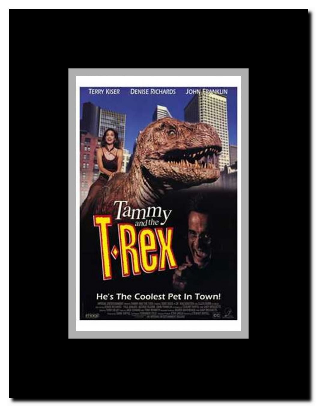 Tammy and the T-Rex Framed Movie Poster