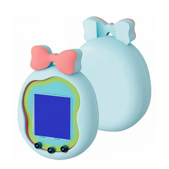 Tamogotchi Silicone Protective Case Skin-Friendly Cover Pink Blue