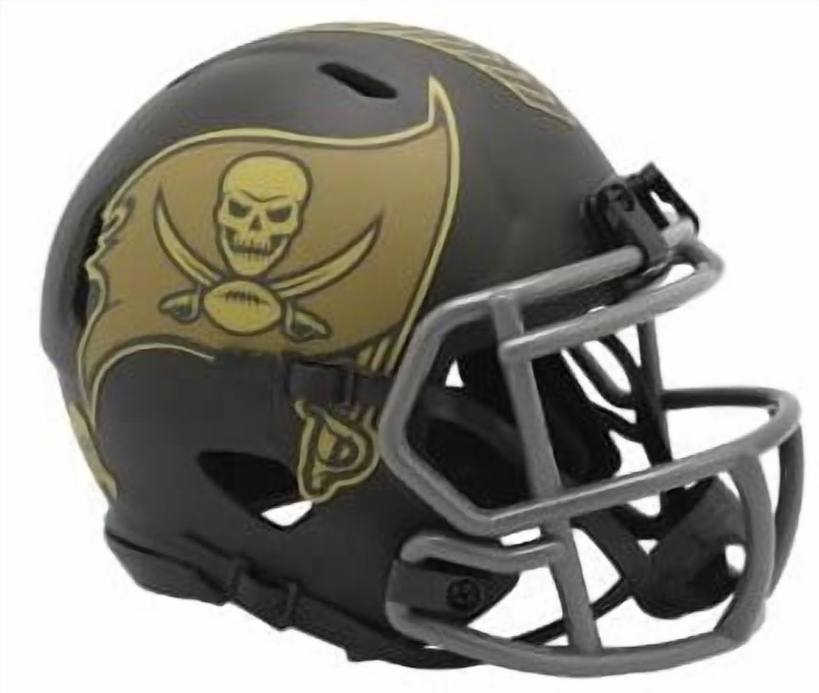 amazon football helmets Youth Helmet Coming in at about 6” tall Tampa Bay Buccaneers Riddell Authentic
