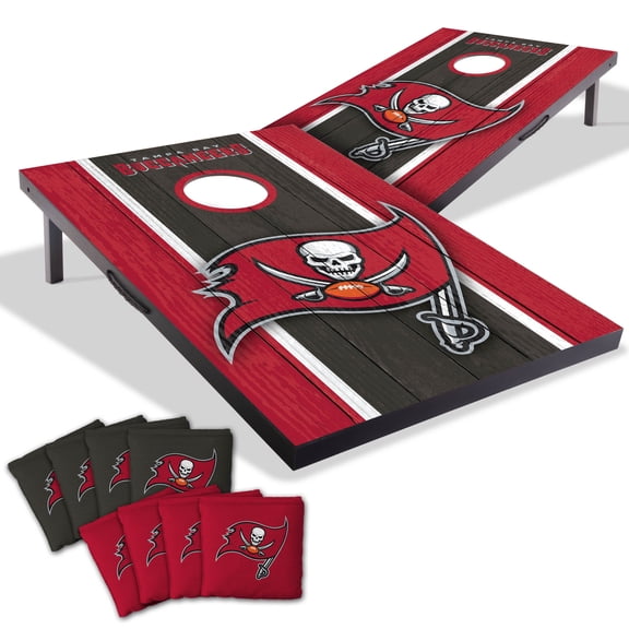 Tampa Bay Buccaneers 2x3 MDF Cornhole Game Set