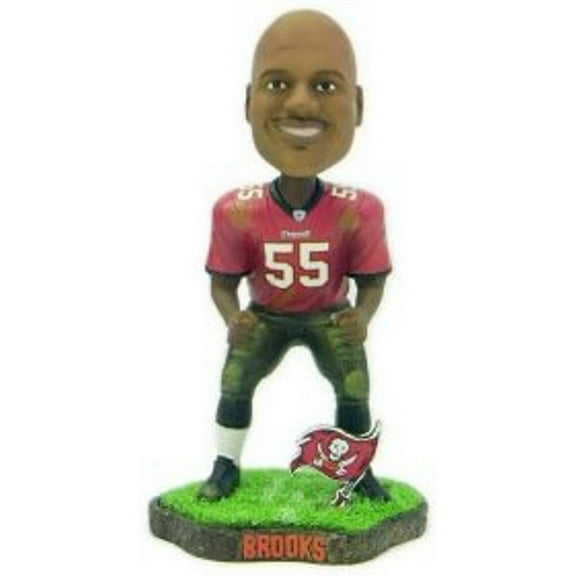 Tampa Bay Buccaneers Derrick Brooks Game Worn Forever Collectibles Bobblehead CO