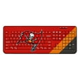thumbnail image 1 of Tampa Bay Buccaneers Diagonal Stripe Wireless Keyboard, 1 of 1