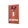 thumbnail image 1 of Tampa Bay Buccaneers Football Design Single Toggle Light Switch Plate, 1 of 4