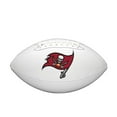 thumbnail image 1 of Tampa Bay Buccaneers Wilson NFL Live Signature Autograph White Panel Football - Deflated, 1 of 5