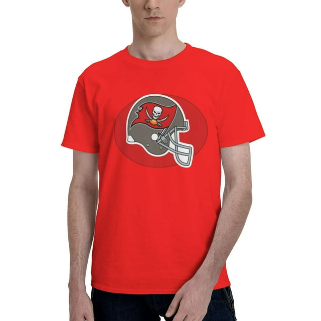 Tampa-Bay-Buccaneers Men'S Cotton, Moisture-Wicking Crew T-Shirt Adult ...