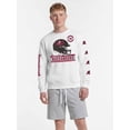 thumbnail image 1 of Tampa Bay Buccaneers Reebok Mens White Crew Sweatshirt, 1 of 5