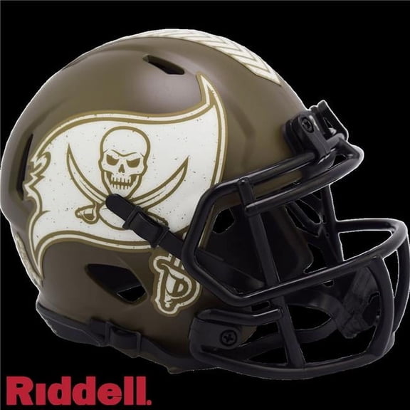Tampa Bay Buccaneers Riddell 2022 Salute To Service Speed Mini Helmet