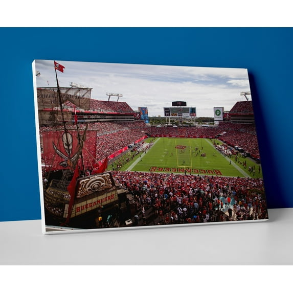 Tampa Bay Buccaneers Stadium Poster or Wrapped Canvas