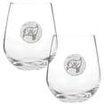 thumbnail image 1 of Tampa Bay Buccaneers Two-Piece 15oz. Stemless Wine Glass Set, 1 of 1