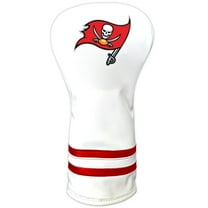 White Tampa Bay Buccaneers Vintage Driver Golf Headcover