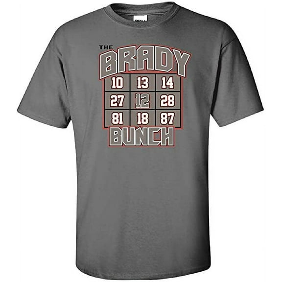 Tampa Bay Football Brady Bunch T-SHIRT
