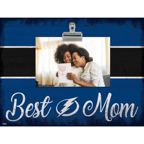 Tampa Bay Lightning 10.5'' x 8'' Best Mom Clip Frame
