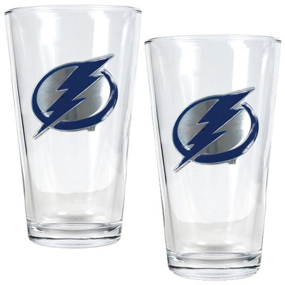 Tampa Bay Lightning 16oz. Pint Glass Set