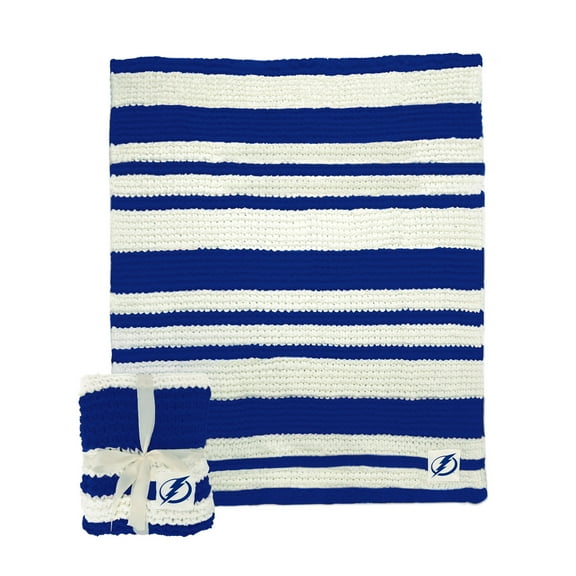 Tampa Bay Lightning 50" x 60" Cable-Knit Throw Blanket