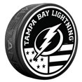 thumbnail image 1 of Tampa Bay Lightning American Flag Pat Puck, 1 of 1
