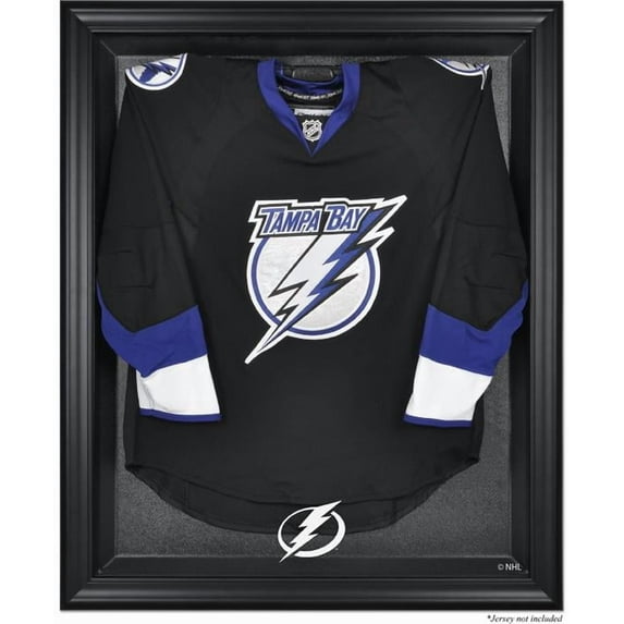 Tampa Bay Lightning Black Framed Logo Jersey Display Case