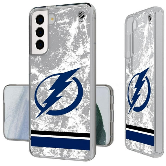 Tampa Bay Lightning Galaxy Stripe Clear Ice Case