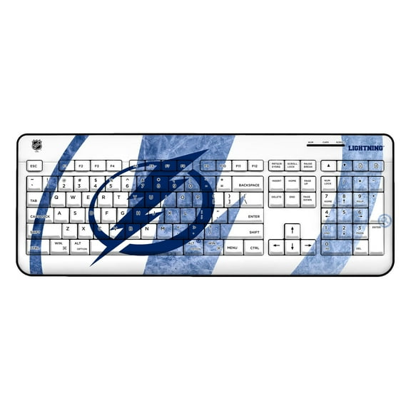 Tampa Bay Lightning Ice Tilt Wireless Keyboard