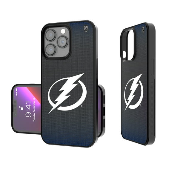 Tampa Bay Lightning Linen Logo iPhone Bump Case