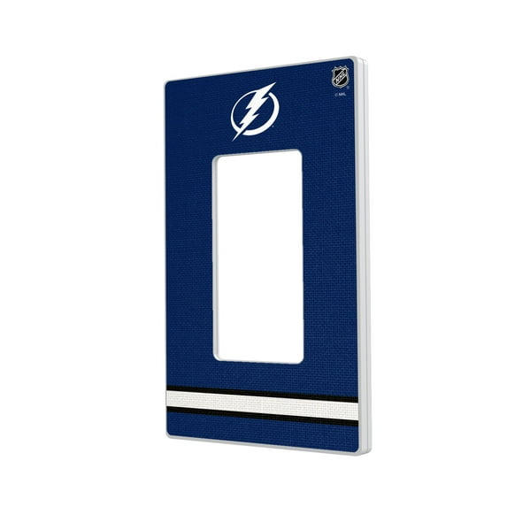 Tampa Bay Lightning Single Rocker Lightswitch Plate