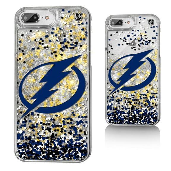 Tampa Bay Lightning iPhone Confetti Glitter Case