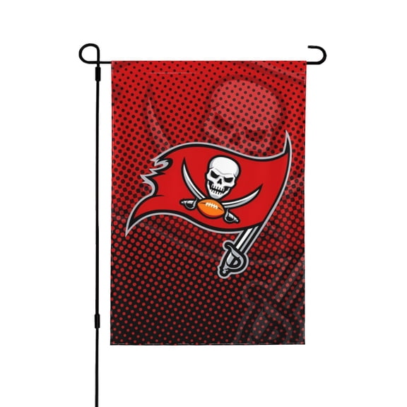 Tampa_Bay Personalized Double Garden Sided Flag Football Fans National Flag Yard Wall Mounted Painting Decorative Multicode Banner Indoor/Outdoor Home