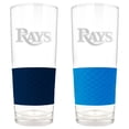 thumbnail image 1 of Tampa Bay Rays 22oz. Logo Score Pint Glass Two-Piece Set, 1 of 1