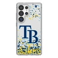 thumbnail image 1 of Tampa Bay Rays Galaxy S8 Confetti Design Clear Case, 1 of 6