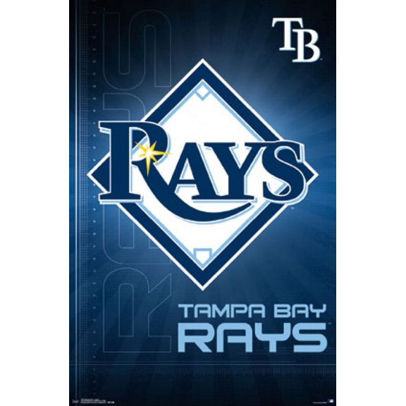 Tampa Bay Rays - Logo 16 Poster Print (22 x 34)
