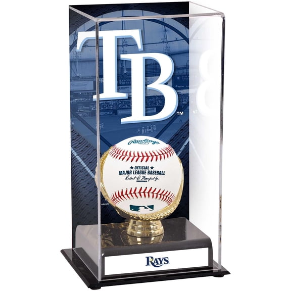 Tampa Bay Rays Sublimated Display Case with Image