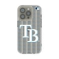 thumbnail image 1 of Tampa Bay Rays Text Backdrop Clear iPhone Case, 1 of 7