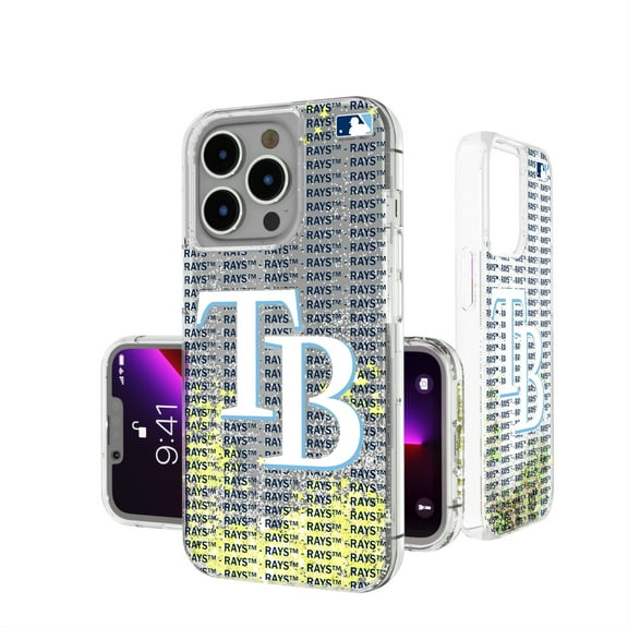 Tampa Bay Rays iPhone Text Backdrop Design Case